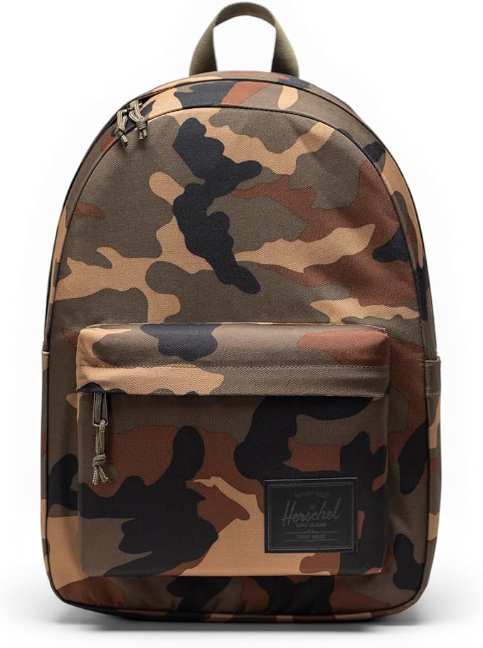 Herschel Supply Co. Unisex Classic Backpack, Woodland Camo/Black Label (Limited Edition), Standard - 26L