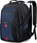 Laptop Backpack, 18.4 Inch Laptop Backpacks for Men Women, 55L Anti Theft Water Resistant College Bussiness TSA Airline Approved Work Computer Backpack, Blue