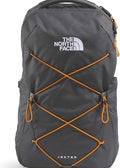 The North Face Jester Everyday Laptop Backpack - Commuter Daypack, Water Repellent, Laptop Sleeve, Anthracite Grey/Dust Orange, One Size