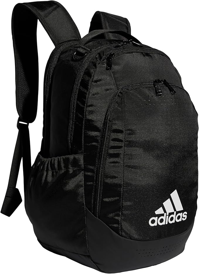 adidas Defender Sports Backpack with Shoe Compartment, Soccer Bag