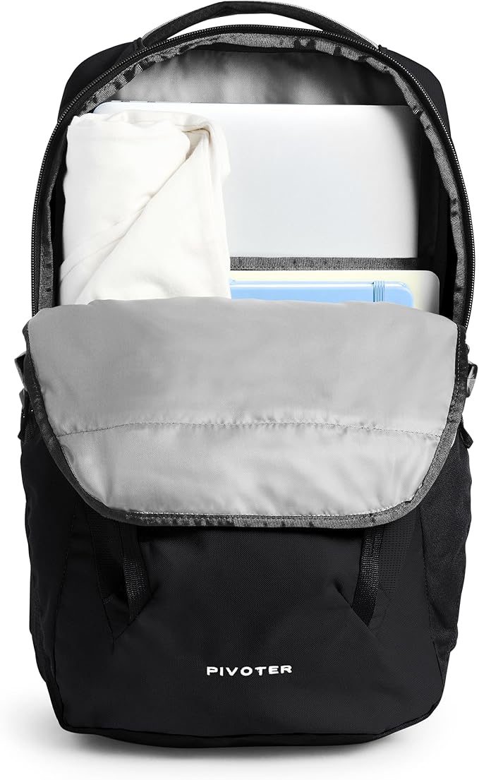 The North Face Pivoter Everyday Laptop Backpack - NPF, TNF Black-NPF, One Size
