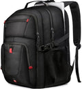 Extra Large Laptop Backpack with LifetimeWarranty,Gaming Laptop Travel Bag Fits 18.4-19" Laptops,TSA Friendly Travel Rucksack for Men Women, Big TSA Airline Approved Work Computer Bag, Black