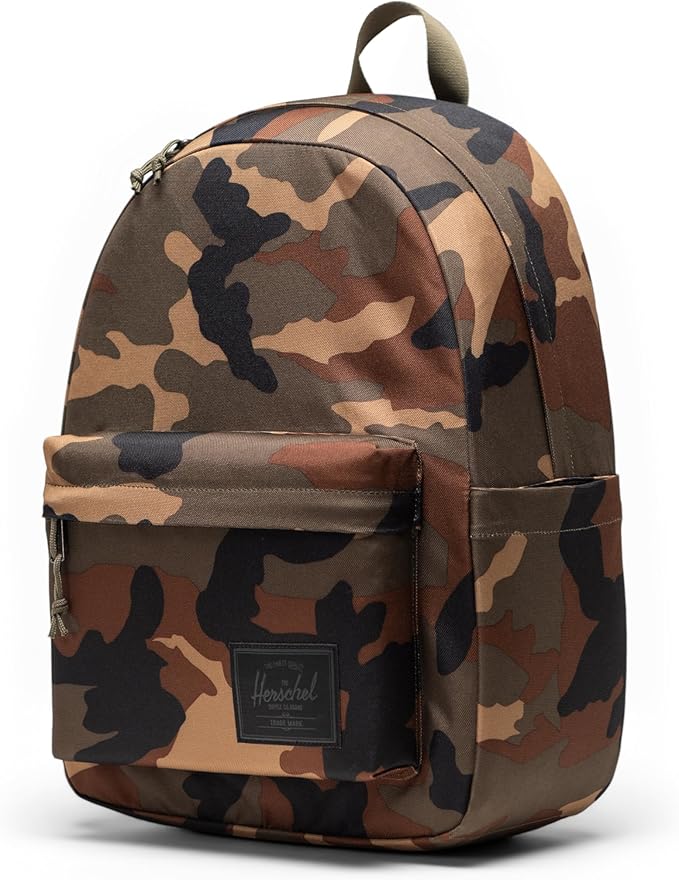Herschel Supply Co. Unisex Classic Backpack, Woodland Camo/Black Label (Limited Edition), Standard - 26L