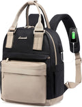 LOVEVOOK Mini Backpack for Women Stylish Waterproof Backpack Purse with USB Port, Cute Daypack for College Travel Party