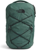 The North Face Jester Everyday Laptop Backpack - Commuter Daypack, Water Repellent, Laptop Sleeve, Duck Green Dark Heather/TNF Black, One Size