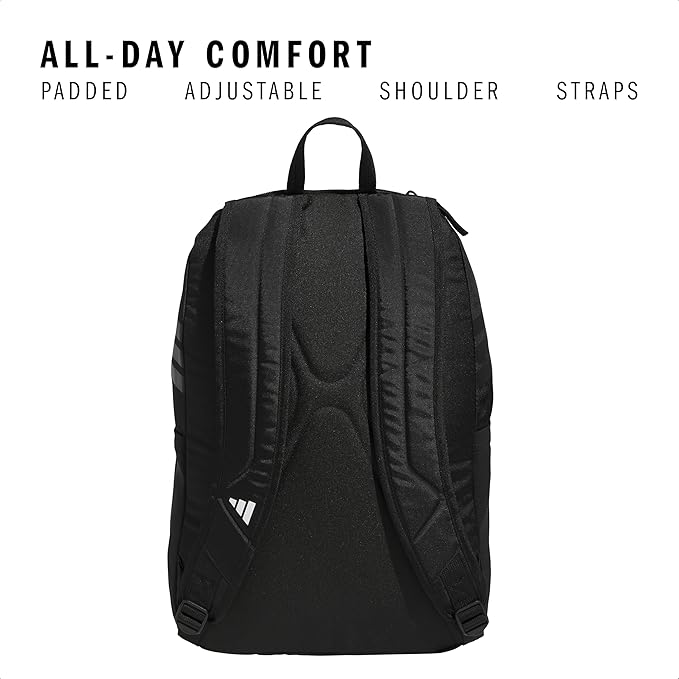 adidas Stadium 3 Soccer Backpack with Ball Pocket, 36L