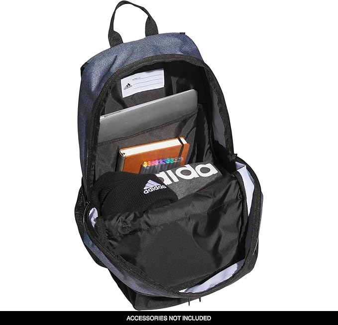 adidas Unisex Foundation Backpack for Laptop, Large Durable Athletic Gym Bag
