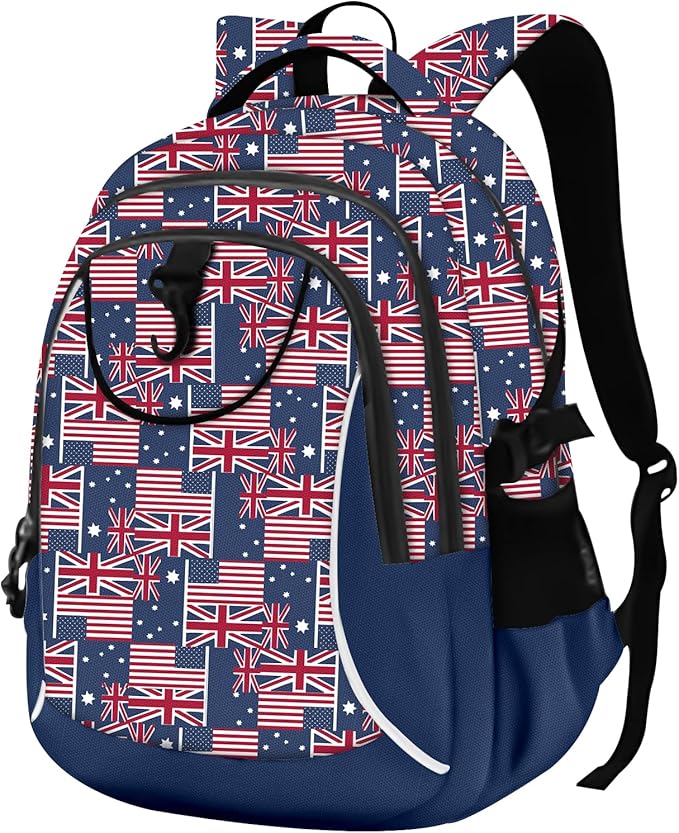 rickyh style School Backpack Travel Bag for Men & Women Lightweight College Back Pack with Laptop Compartmen