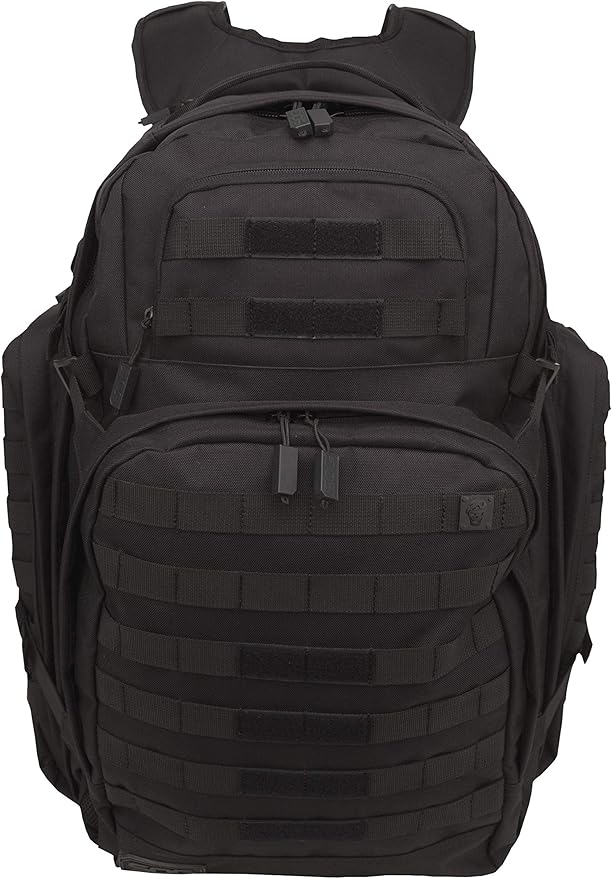 SOG Barrage Tactical Internal Frame Backpack, 64.3-Liter Storage, Black
