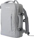Travel Backpack, Expandable Large Capacity Business Work, Water Repellent Carry On Daypack with USB Charging Port, Fit 17 Inch Laptop, Bag for Men and Women, Grey