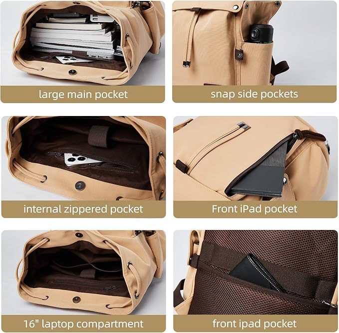 School Bag Waterproof 15.6" Laptop Backpack Casual Suitable Fitness, Sports, Travel, Hiking, Commuting Class Teenagers And Children College High Middle School Backpack