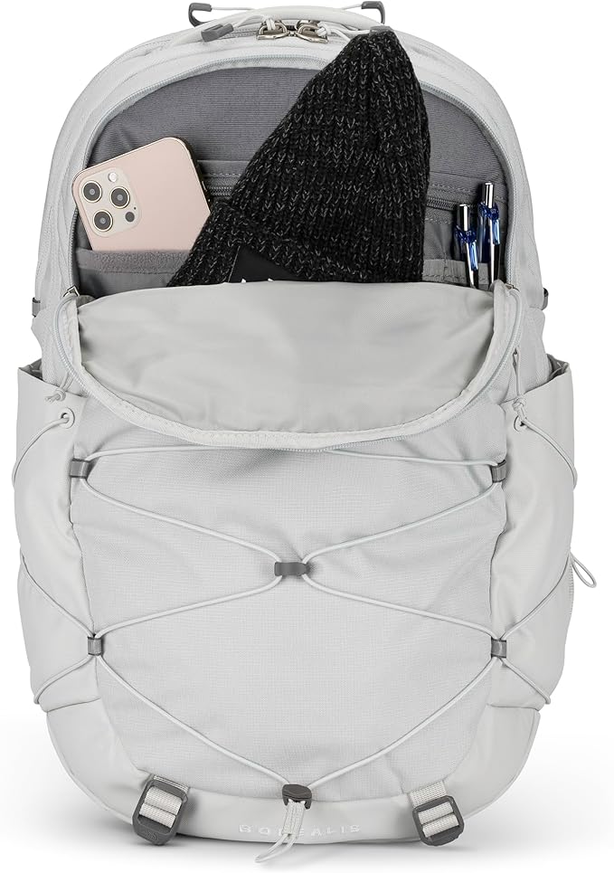 The North Face Women's Borealis Commuter Laptop Backpack - Everyday Travel Bag, Laptop Sleeve, Reflective Details, Tin Grey Dark Heather, One Size