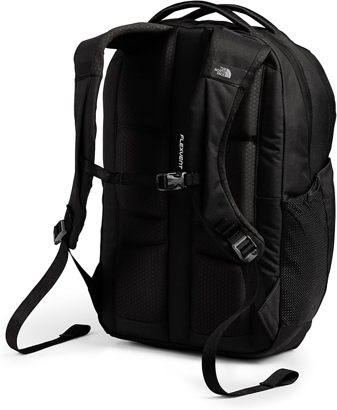 The North Face Women's Vault Everyday Laptop Backpack - Commuter Travel Bag, Water-Repellent, Spacious Main Compartment, TNF Black-NPF, One Size