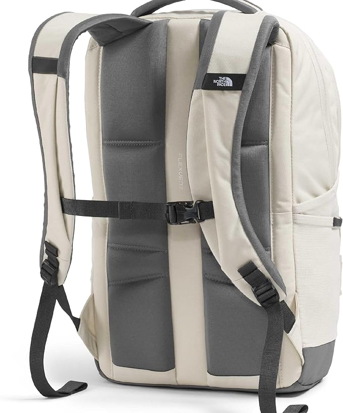 The North Face Lichen Daypack - Everyday Commuter Backpack, Laptop Sleeve, Water Bottle Pockets, Center Front Pouch, Desert Stone/Smoked Pearl/New Taupe Green, One Size