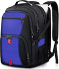 Travel Laptop Backpack, 18.4 Inch Laptop Backpacks for Men Women, 55L Anti Theft Water Resistant College Bussiness TSA Airline Approved Work Computer Backpack, Dark Blue