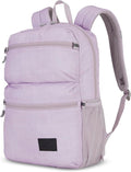 High Sierra Everclass Backpack - Travel or Work Laptop Bookbag with 360° Reflectivity, Dual Water Bottle Pockets & Fits Laptops Up To 15.6”, One Size, Hushed Orchid Heather