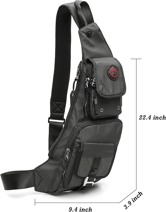 NICGID Sling Bag Chest Shoulder Backpack Crossbody Bags Casual Daypack for Men Women