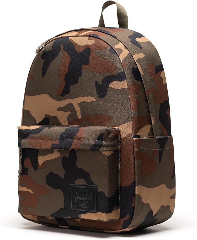 Herschel Supply Co. Unisex Classic Backpack Woodland Camo/Black Label (Limited Edition), XL - 30L