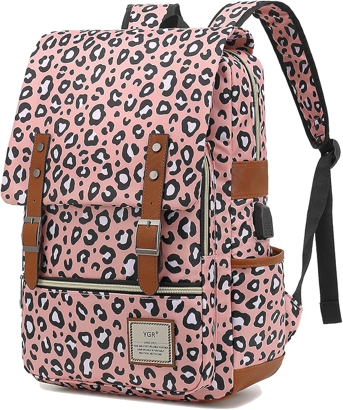 YGR Floral Laptop Backpack for Women, Female, School, Travel, Business, Outdoor Sports, Office, Work