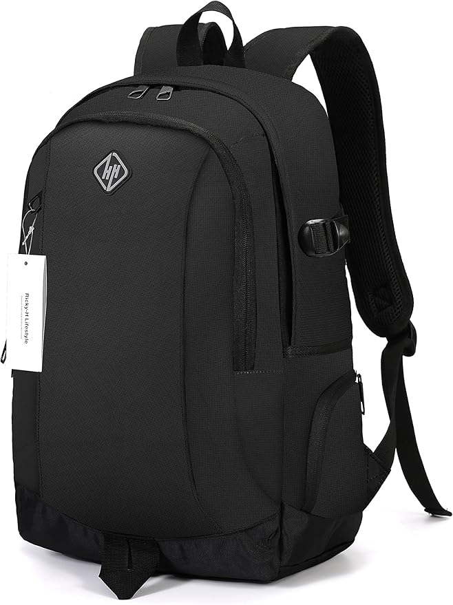 rickyh style School Backpack, Travel Bag for Men & Women, Lightweight College Back Pack with Laptop Compartment