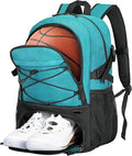 Goloni Basketball Bag,Large Sports Bag with with Separate Ball & Shoe Compartments,Gym Bag for Basketball,Soccer,Volleyball