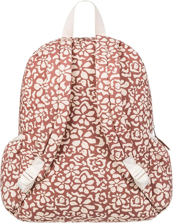 Roxy Women's Moon Magic Backpack | Travel | Vacation | Everyday Carry | Laptop Sleeve | Padded Straps | 22L - Russet Free Fallin Floral
