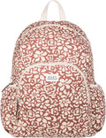 Roxy Women's Moon Magic Backpack | Travel | Vacation | Everyday Carry | Laptop Sleeve | Padded Straps | 22L - Russet Free Fallin Floral