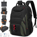 Boavan Vacuum Seal Backpack for Travel with Pump, 55L Large Bag with Zipper‑Off Detachable Vacuum Compression Bag Waterproof Carry On Large Travel Bag for Airline，Bags and Backpack Used Independently