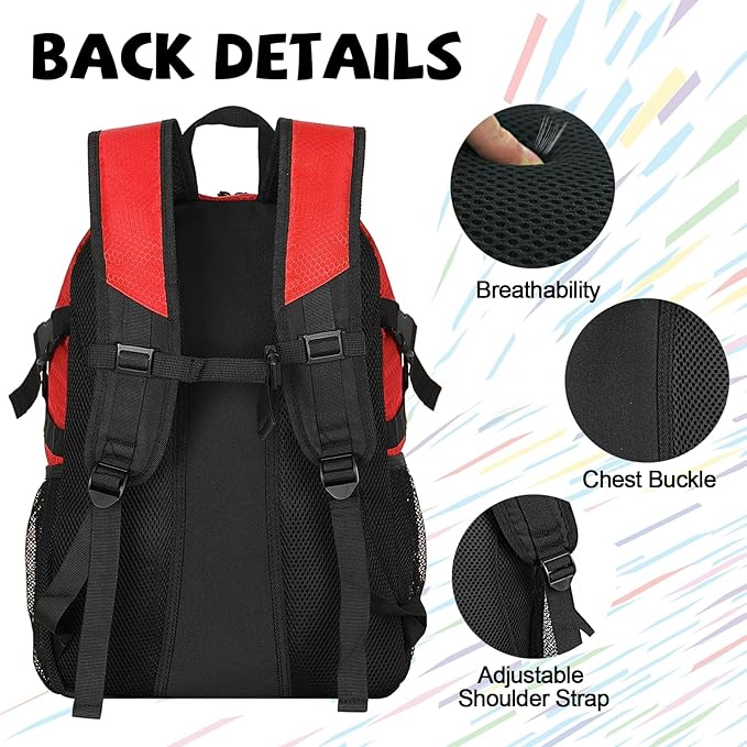 Goloni Basketball Bag,Large Sports Bag with with Separate Ball & Shoe Compartments,Gym Bag for Basketball,Soccer,Volleyball