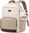 Laptop Backpack for Women Bookbag: 15.6 inch Work Backpacks with Pouch Pocket for Large Capacity Cup & USB Charger College Book Bag Travel Business Nurse Teacher Bookbags Anti-theft Back Pack
