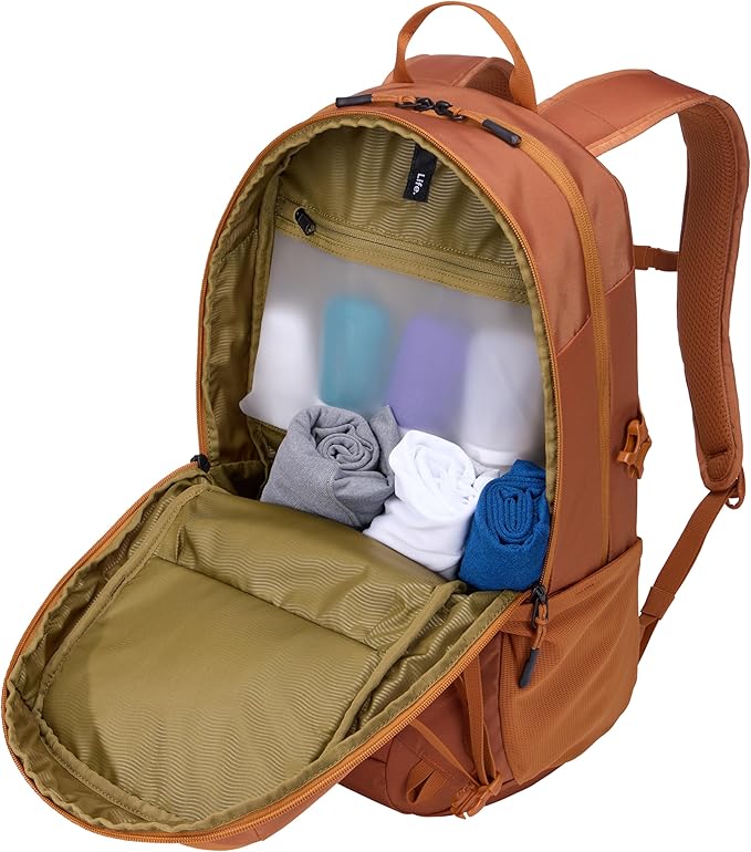 Thule EnRoute Backpack 23L - Elevated 15.6" laptop pocket - 10.5" tablet sleeve - Soft-lined pocket for valuables - Small item organization - TPU zippered pocket
