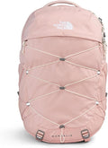 The North Face Women's Borealis Commuter Laptop Backpack - Everyday Travel Bag, Laptop Sleeve, Reflective Details, Pink Moss Dark Heather/Gardenia White-NPF, One Size
