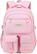 abshoo Large Heavy Duty Backpack For School College Bookbag Casual Multi Pocket Travel Backpacks