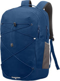 KEOFID Casual Backpack for Men and Women, Hiking Backpack for Travel, Black Daypacks for Sports, College, Water Resistant(Blue)