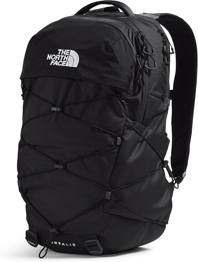 The North Face Borealis Commuter Laptop Backpack - Water Repellent, Laptop Sleeve, Large Main Compartment, TNF Black/TNF Black-NPF, One Size