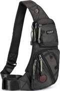 NICGID Sling Bag Chest Shoulder Backpack Crossbody Bags Casual Daypack for Men Women