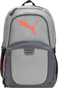 PUMA Evercat Contender Backpack, Grey/Coral