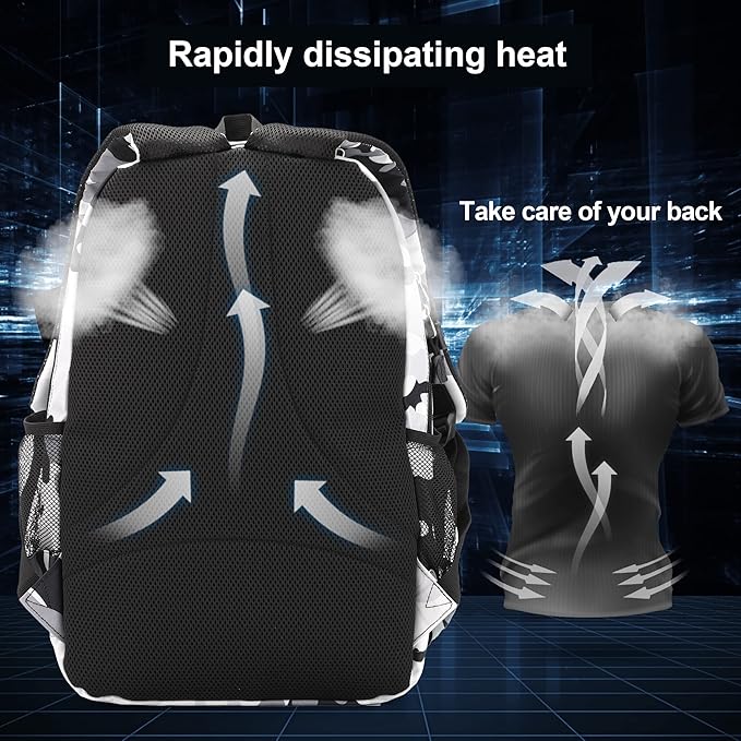rickyh style Lightweight Elementary Durable Backpack Student Kids Waterproof Backpack