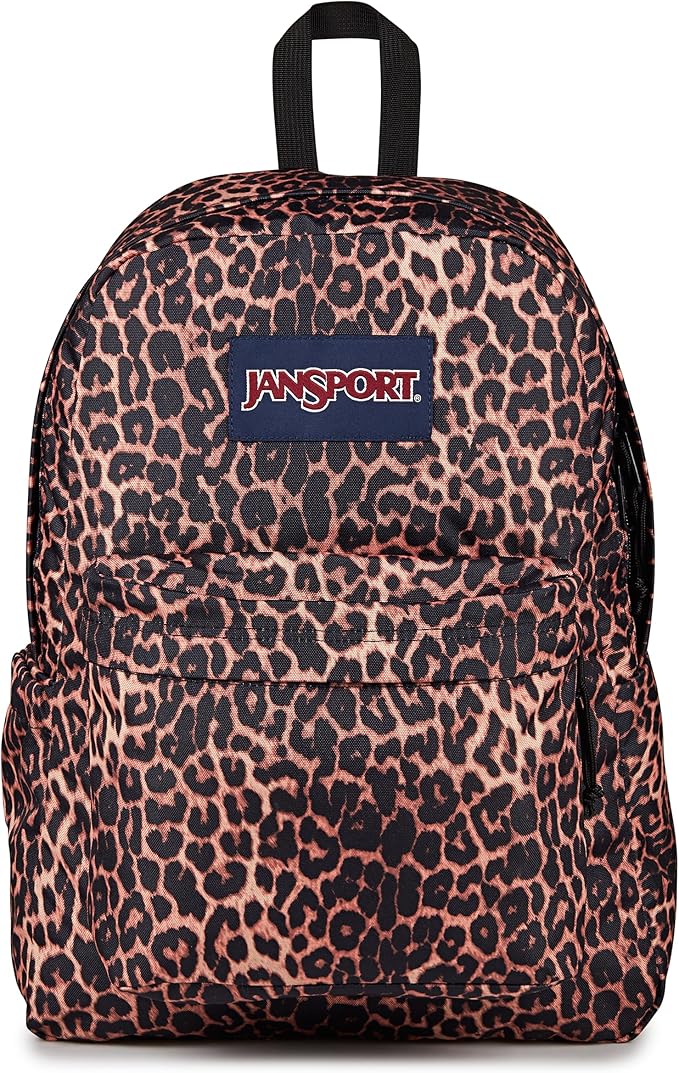 JanSport SuperBreak Plus Backpack with Padded 15-inch Laptop Sleeve and Integrated Bottle Pocket - Spacious and Durable Daypack for Work and Travel - Animal Illusion