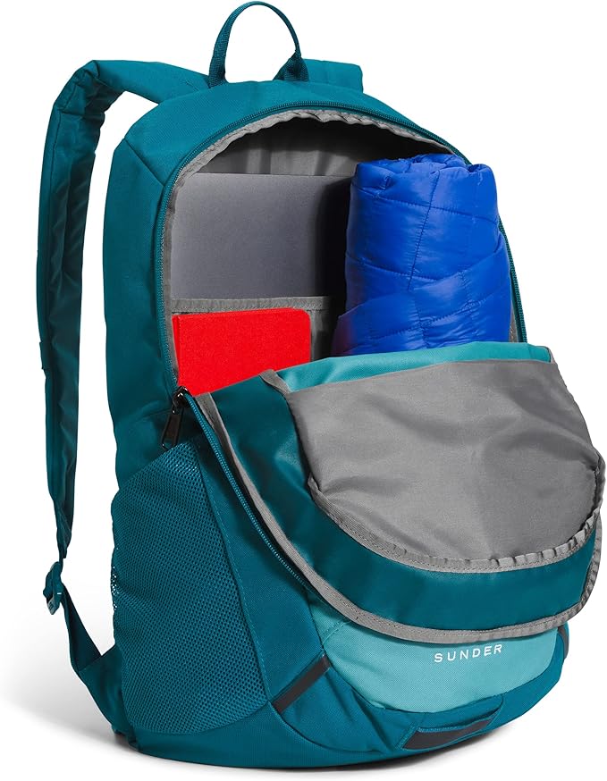The North Face Sunder Mens Backpack Blue Coral/Reef Waters