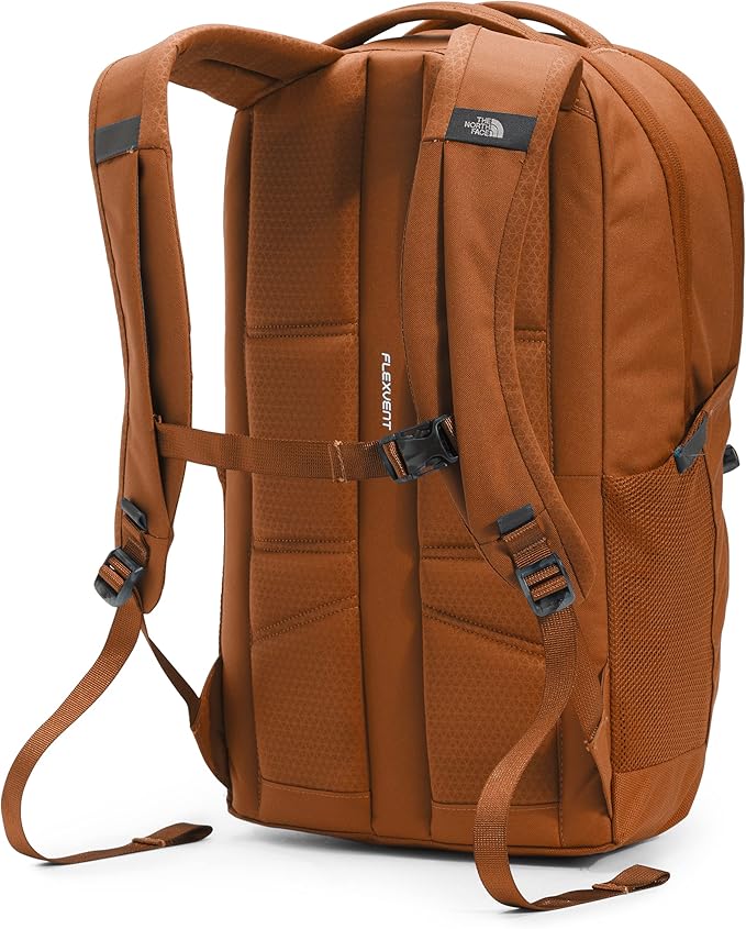 THE NORTH FACE Jester Everyday Laptop Backpack, Leather Brown/Tnf Black, One Size