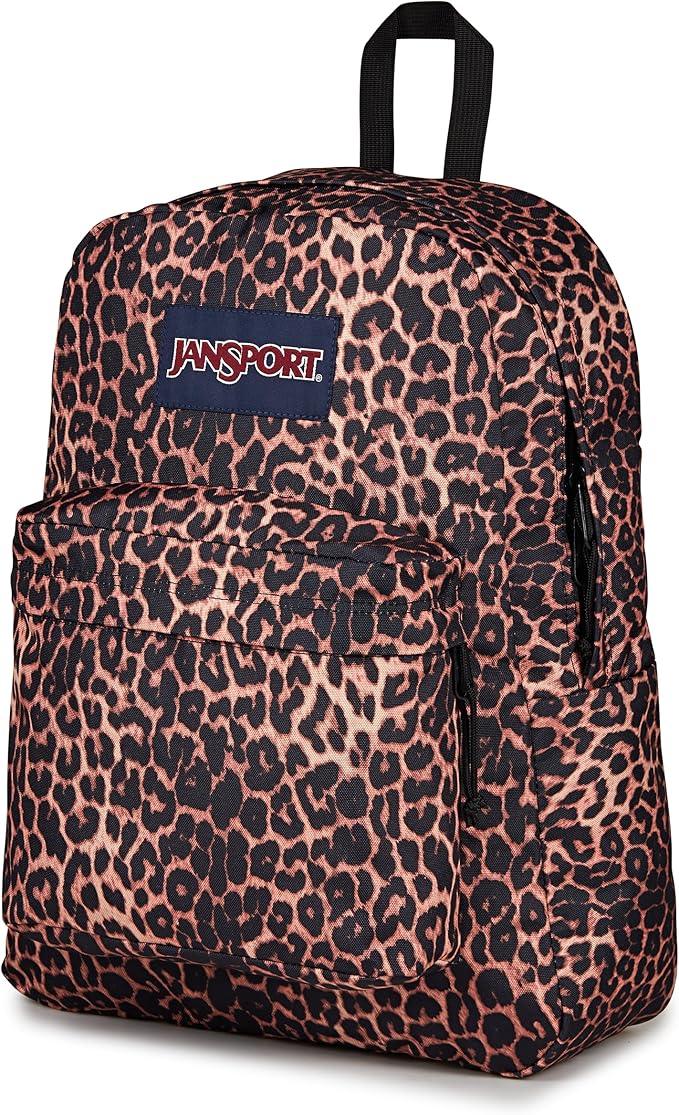 JanSport SuperBreak Plus Backpack with Padded 15-inch Laptop Sleeve and Integrated Bottle Pocket - Spacious and Durable Daypack for Work and Travel - Animal Illusion