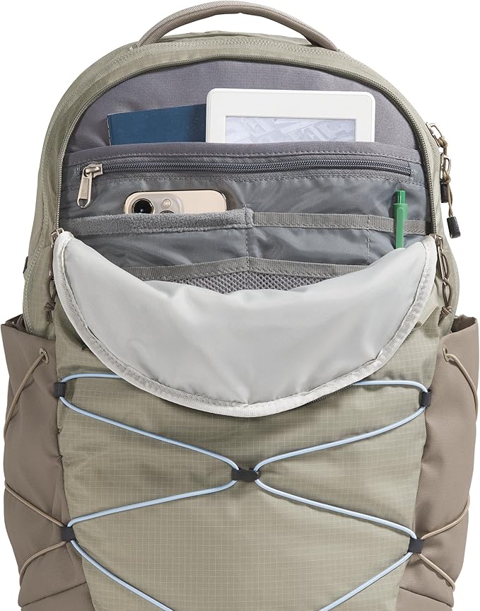 The North Face Women's Borealis Commuter Laptop Backpack, Clay Grey/Cavern Grey, One Size