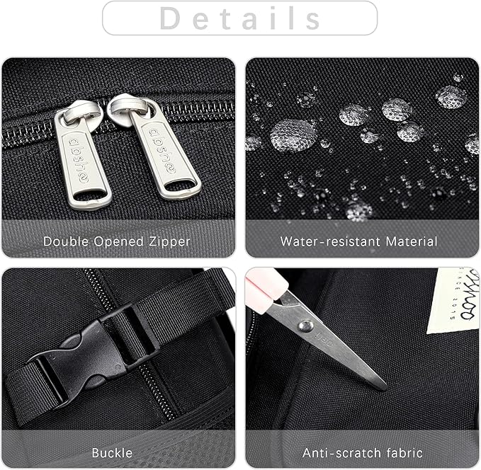 abshoo Large Heavy Duty Backpack For School College Bookbag Casual Multi Pocket Travel Backpacks