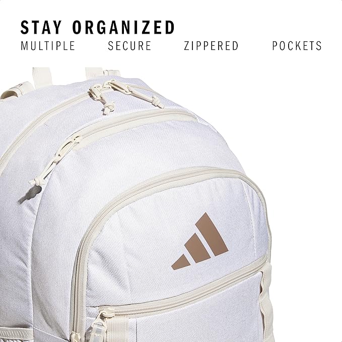 adidas Excel 6 School Backpack – Bookbag for Laptop Work Travel, 34L