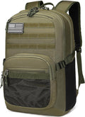 Military Tactical Backpack for Men Army 3 Days Assault Pack Bag with Molle System for Outdoor Adventures (Military green, 40L)