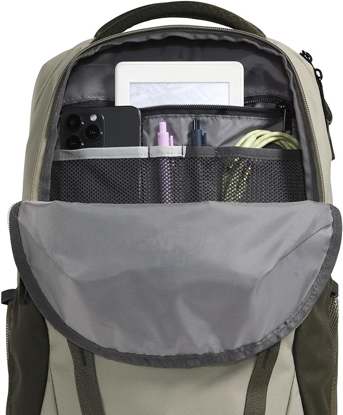 The North Face Vault Everyday Laptop Backpack - PFAS Free, Clay Grey/New Taupe Green, One Size