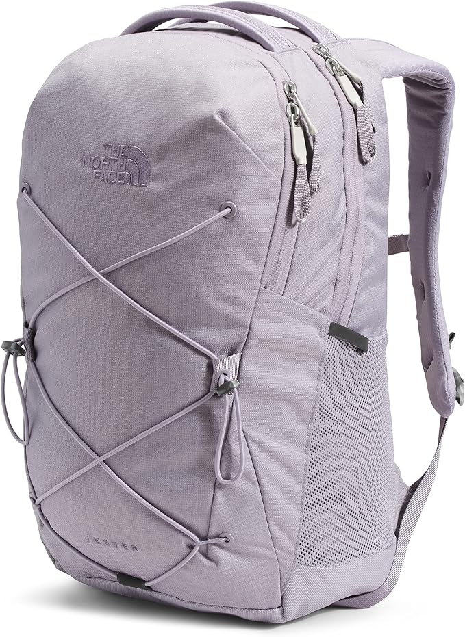 The North Face Women's Jester Everyday Laptop Backpack, Minimal Grey Dark Heather/Minimal Grey, One Size