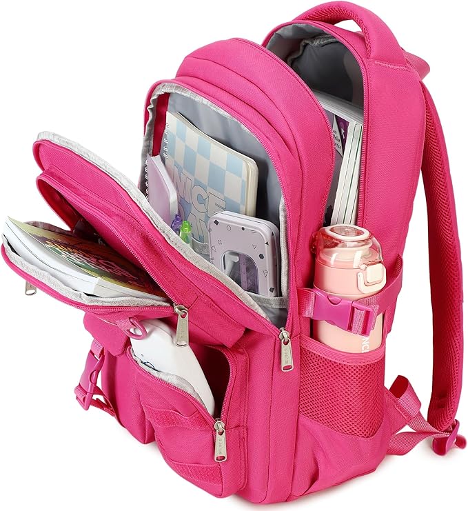 abshoo Large Heavy Duty Backpack For School College Bookbag Casual Multi Pocket Travel Backpacks