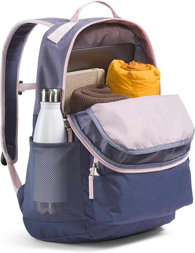 The North Face Teen Chuckwalla Daypack - Travel Backpack, Laptop Sleeve, Reflective Safety Details, Adjustable Strap, Twilight Galaxy/Lunar Blue, One Size